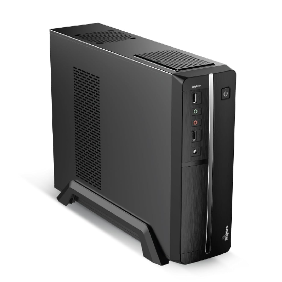 FINGERS BabyTower Micro-ATX PC Case (Super Compact | Cabinet Base Stand Included |